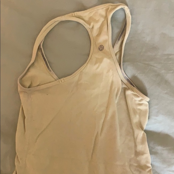 Yellow Lululemon Racerback - Picture 2 of 2